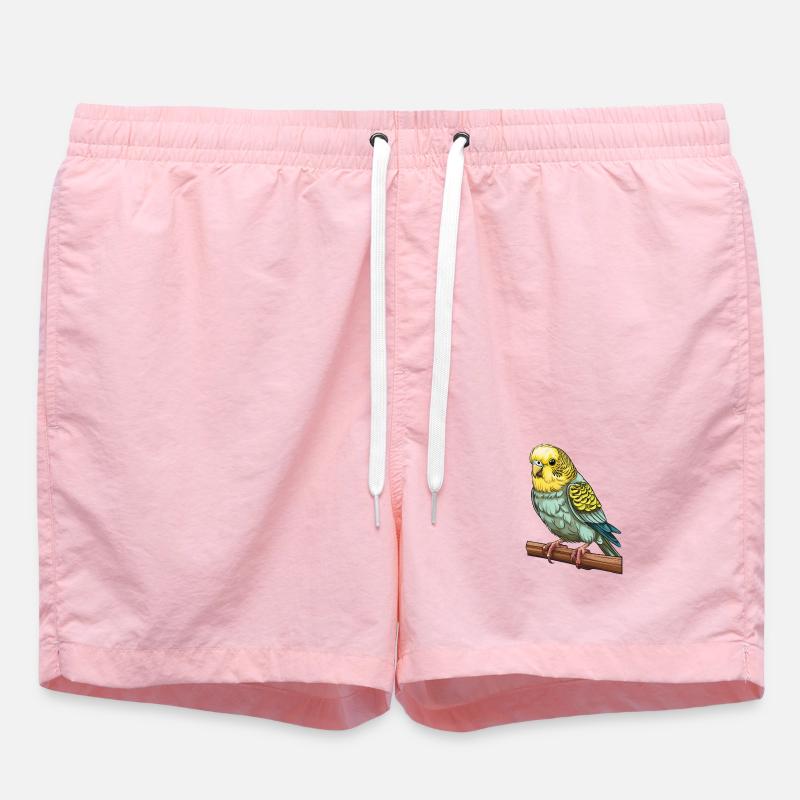 PERRUCHE OISEAU - Short de bain - rose