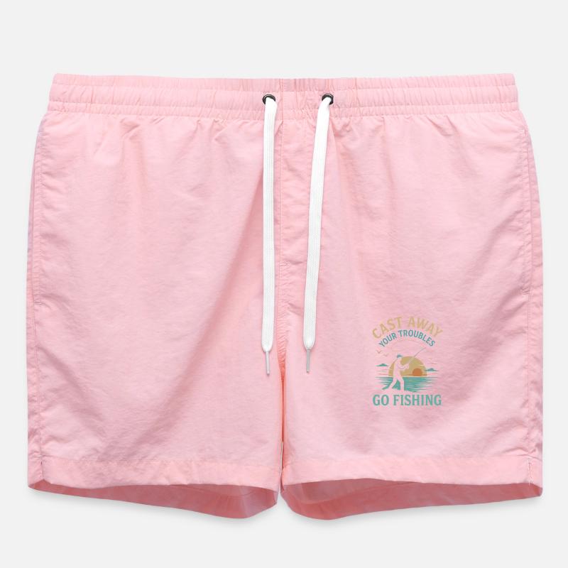 sudo apt-get install coffee - Swim Trunks - pink