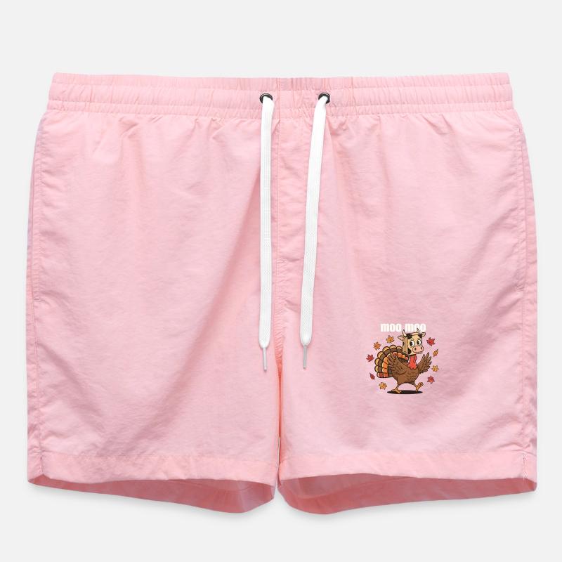 Moo Moo Mashup de dinde - Short de bain - rose