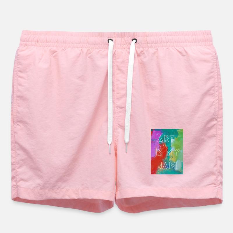 L’art, c’est mon truc - Short de bain - rose