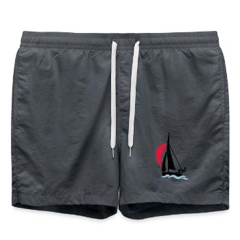 Bateau à voile pour jeunes (420 470 505) - Short de bain -  - Devant