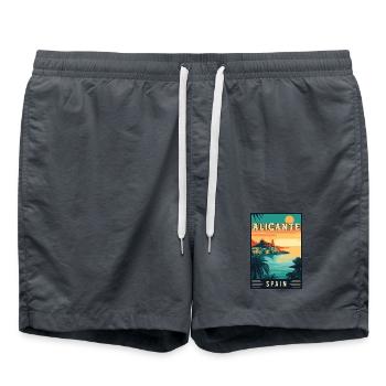 Erleben Sie den mediterranen Charme von Alicante, Spanien - Badeshorts -  - Vorne