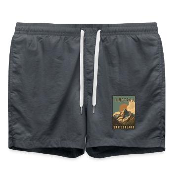 Entdecken Sie die Schweizer Landschaft Jungfrau in der Schweiz - Badeshorts -  - Vorne