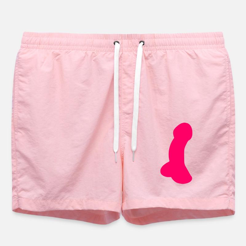 coq - bite - coq - Short de bain - rose