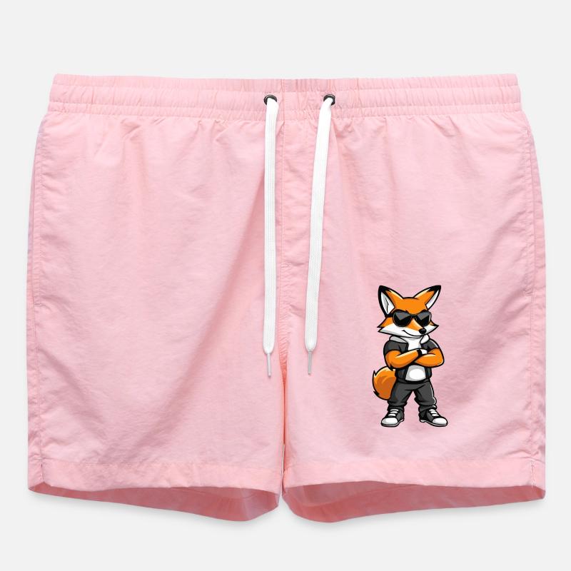 Bande dessinée Fox - Short de bain - rose