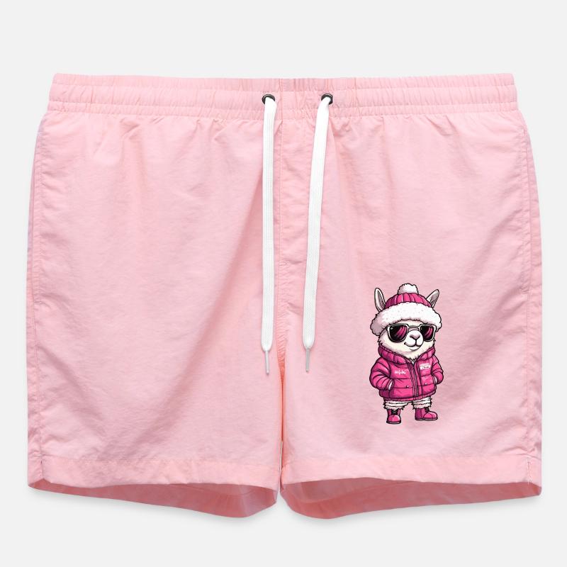 Alpaga Lama Cool BD - Short de bain - rose