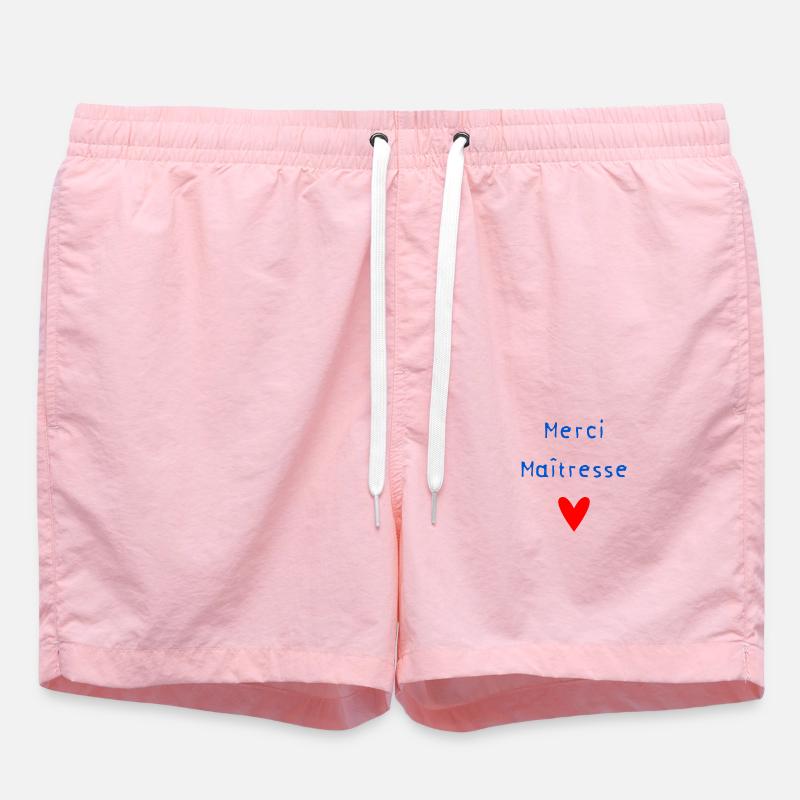MAÎTRESSE. MERCI. MERCI MAÎTRESSE - Short de bain - rose