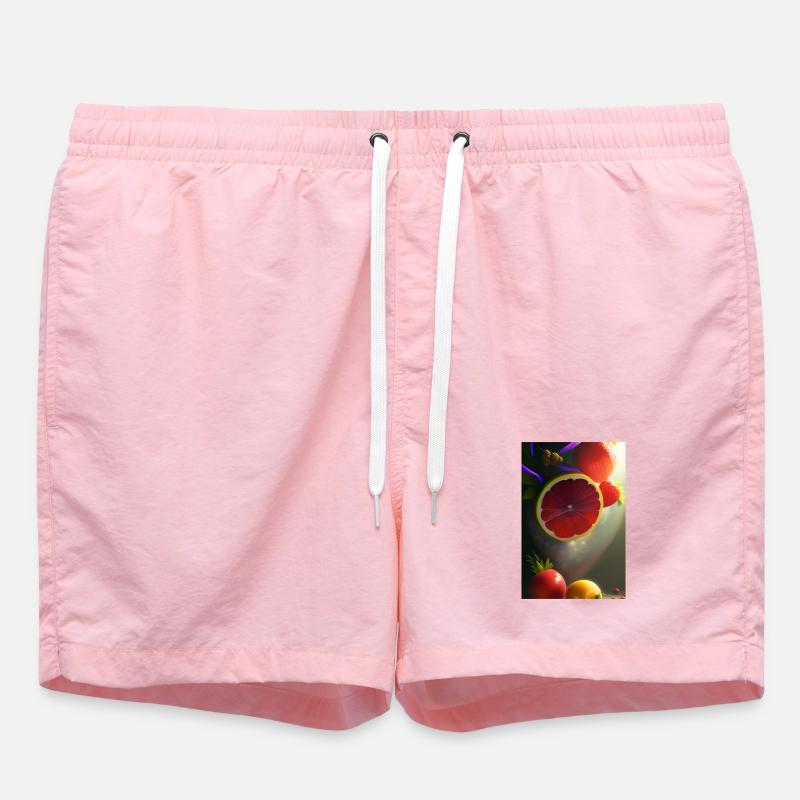 Fruit - Swim Trunks - pink