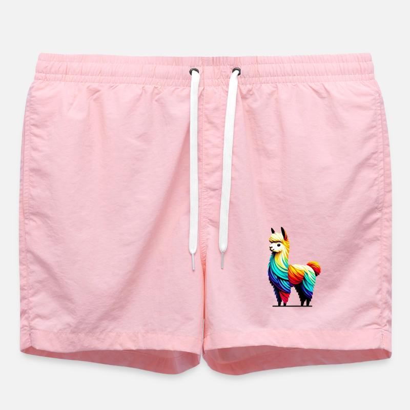 Alpaca - Swim Trunks - pink