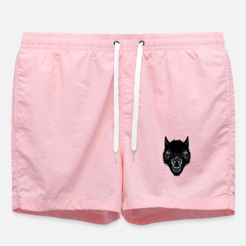 loup - Short de bain - rose