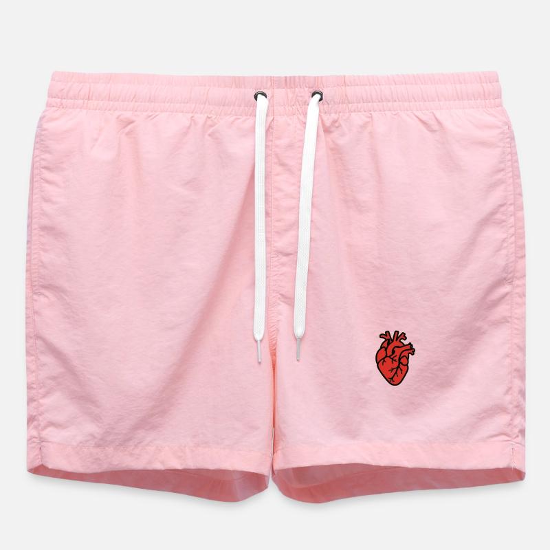 cuore_anatomico - Short de bain - rose