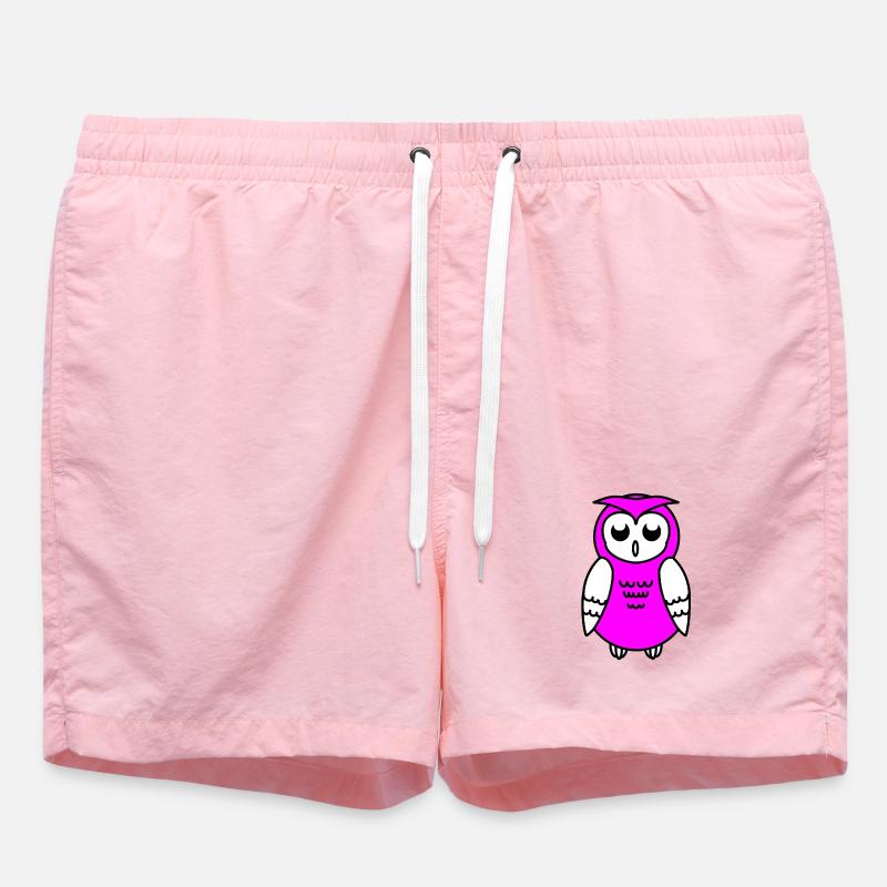 Eule - Badeshorts - Pink