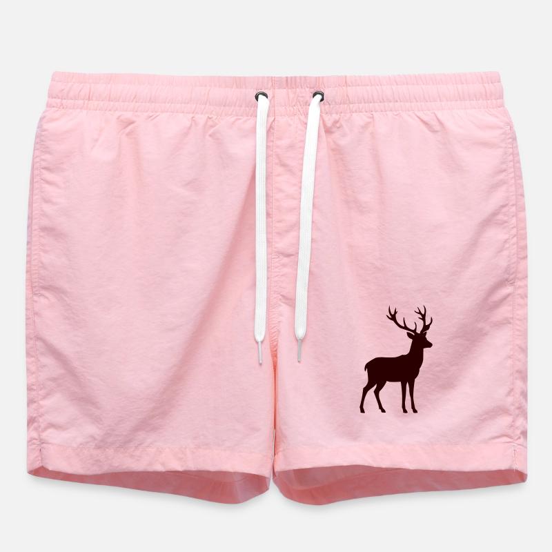 chevreuil - Short de bain - rose
