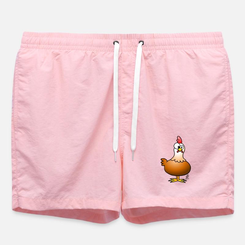 Poulet - Short de bain - rose