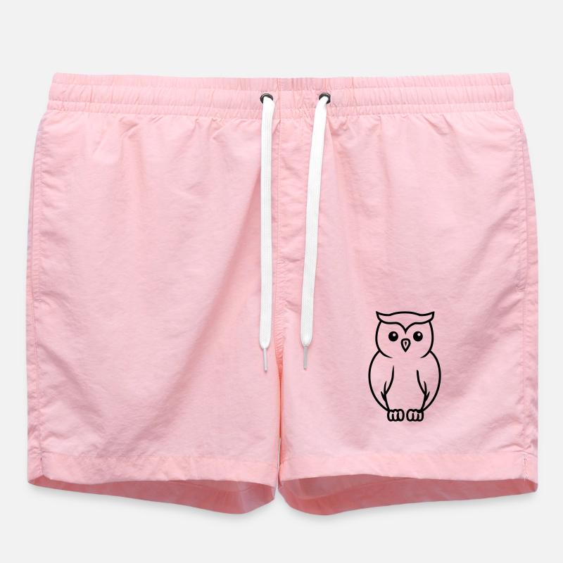 Eule - Badeshorts - Pink