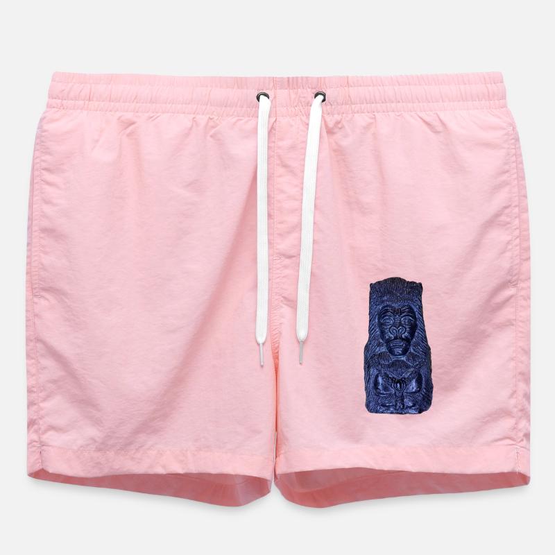 Bleu Gorila - Short de bain - rose