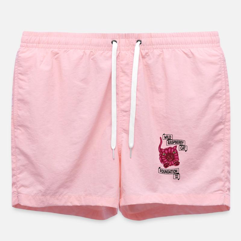 Raspberry le chat - Short de bain - rose