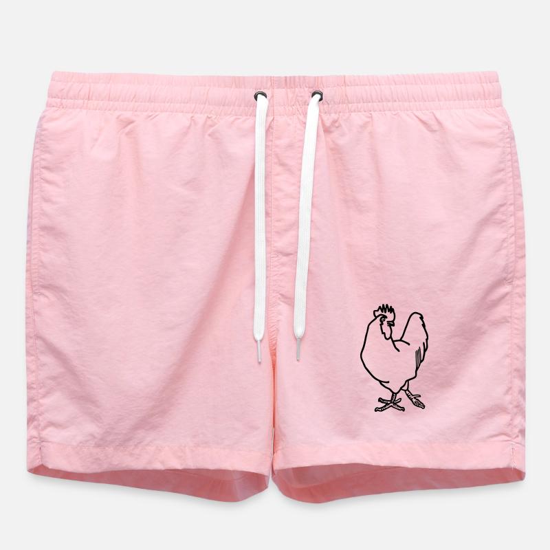 Coq - Short de bain - rose