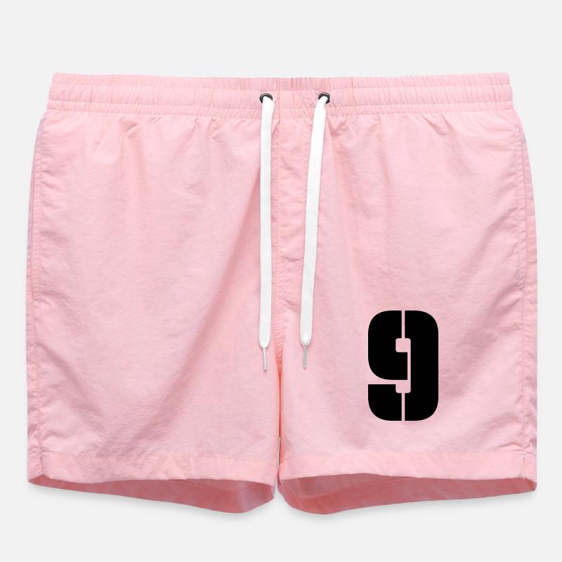 9 - Short de bain - rose