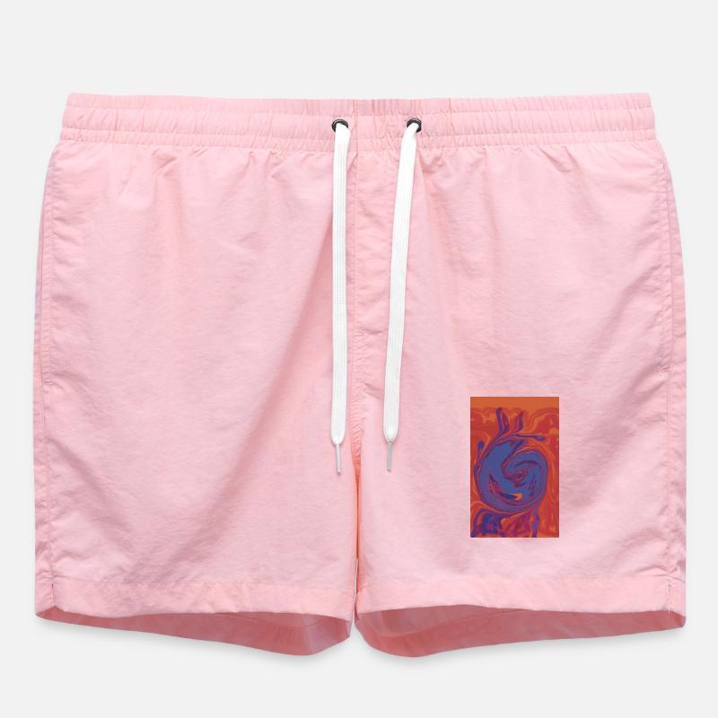 Spirale de l’Enfer de Marbre - Short de bain - rose
