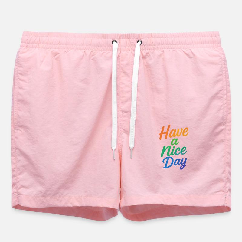 Have a nice Day - Badeshorts - Pink