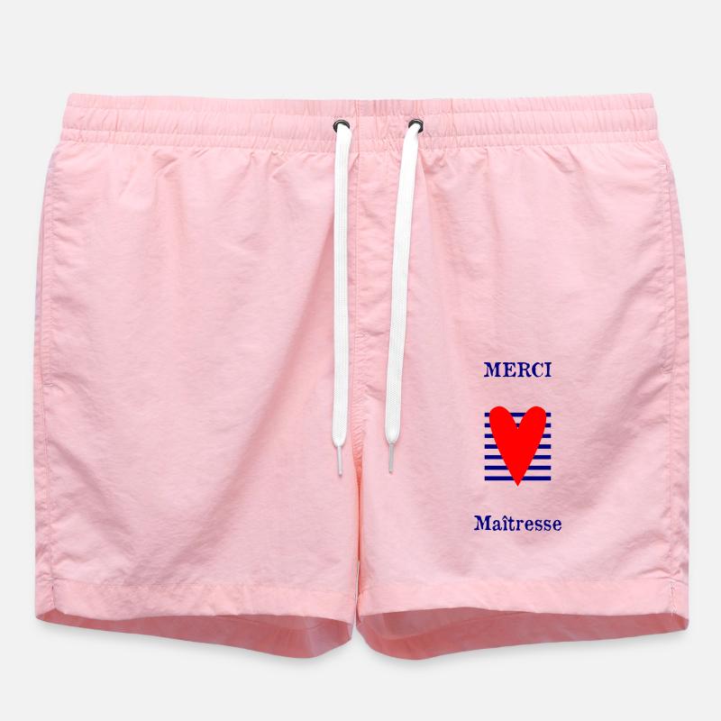 MAÎTRESSE. MERCI. MERCI MAÎTRESSE - Short de bain - rose