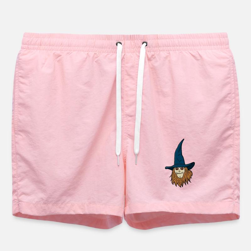 Sorcière épouvantail - Short de bain - rose