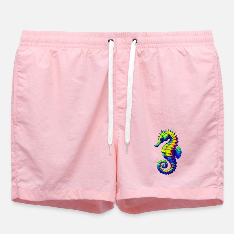 Hippocampe - Short de bain - rose