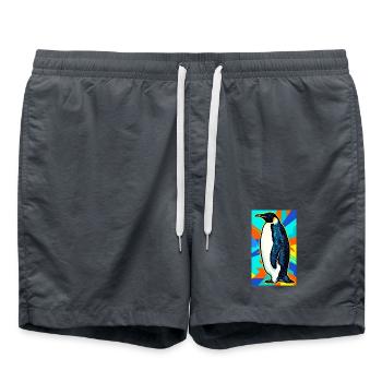 penguin - Swim Trunks -  - Front