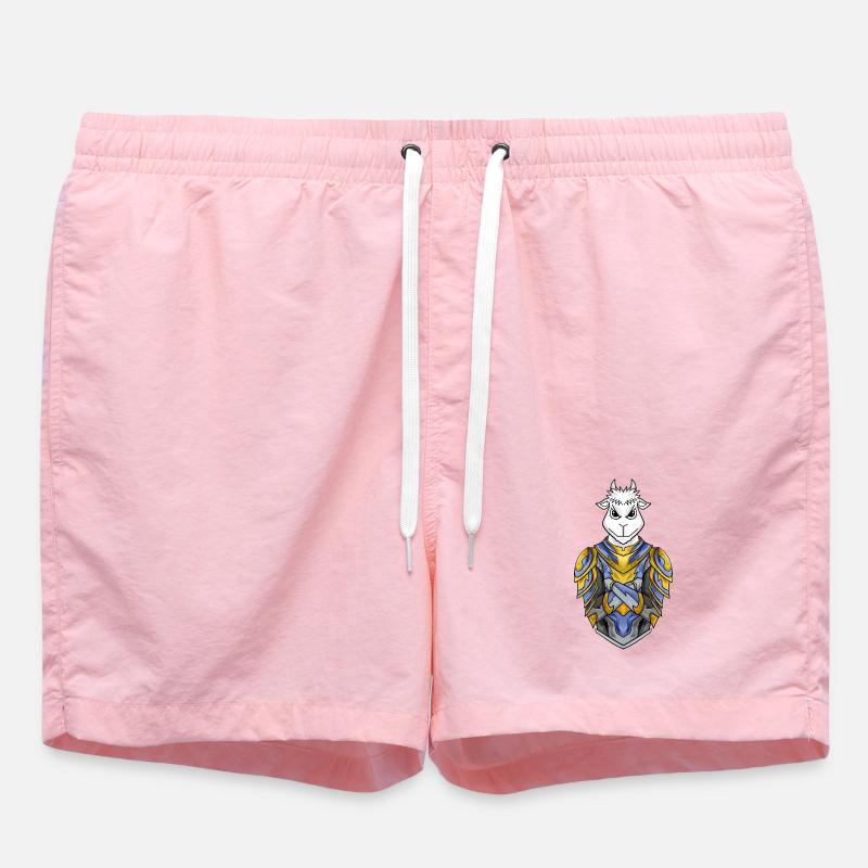 Ritter Ziege cool - Badeshorts - Pink