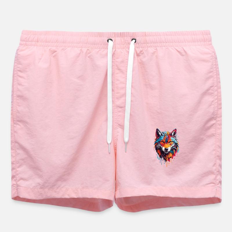 Loup cool - Short de bain - rose