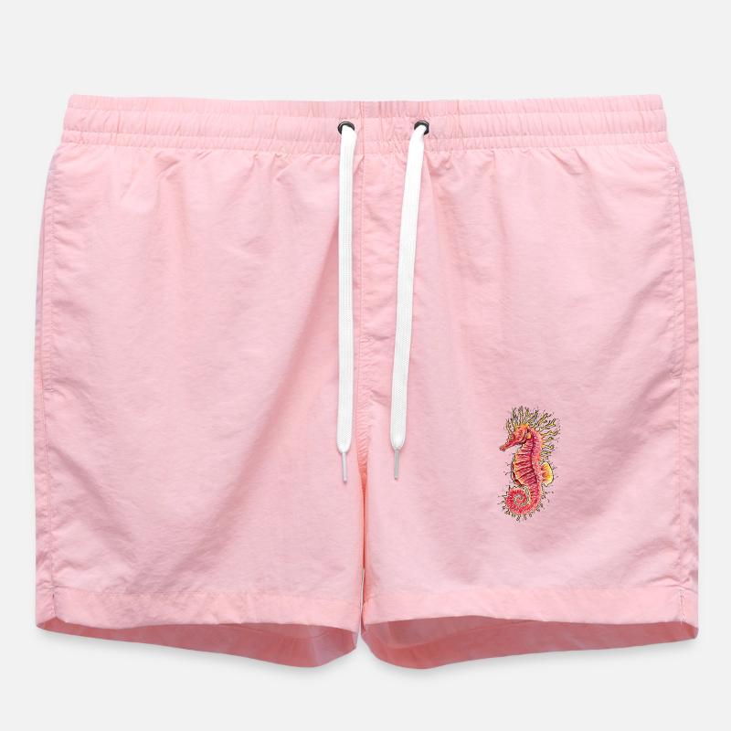 Hippocampe - Short de bain - rose