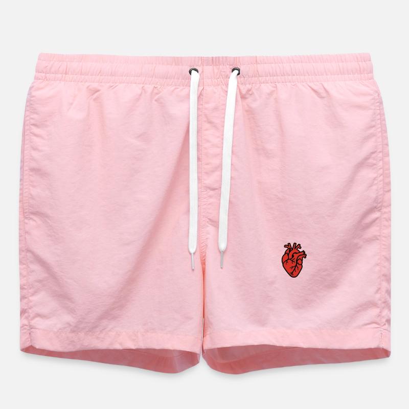 cuore_anatomico - Short de bain - rose