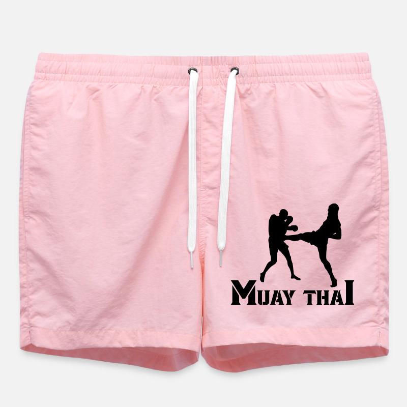 Muay Thaï - Short de bain - rose