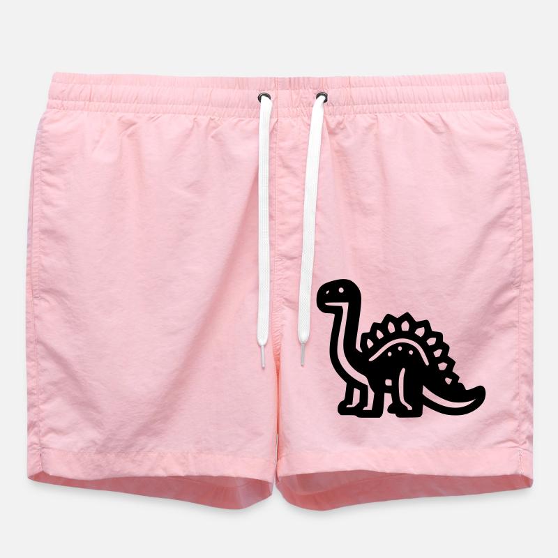 Dinosaure - Short de bain - rose
