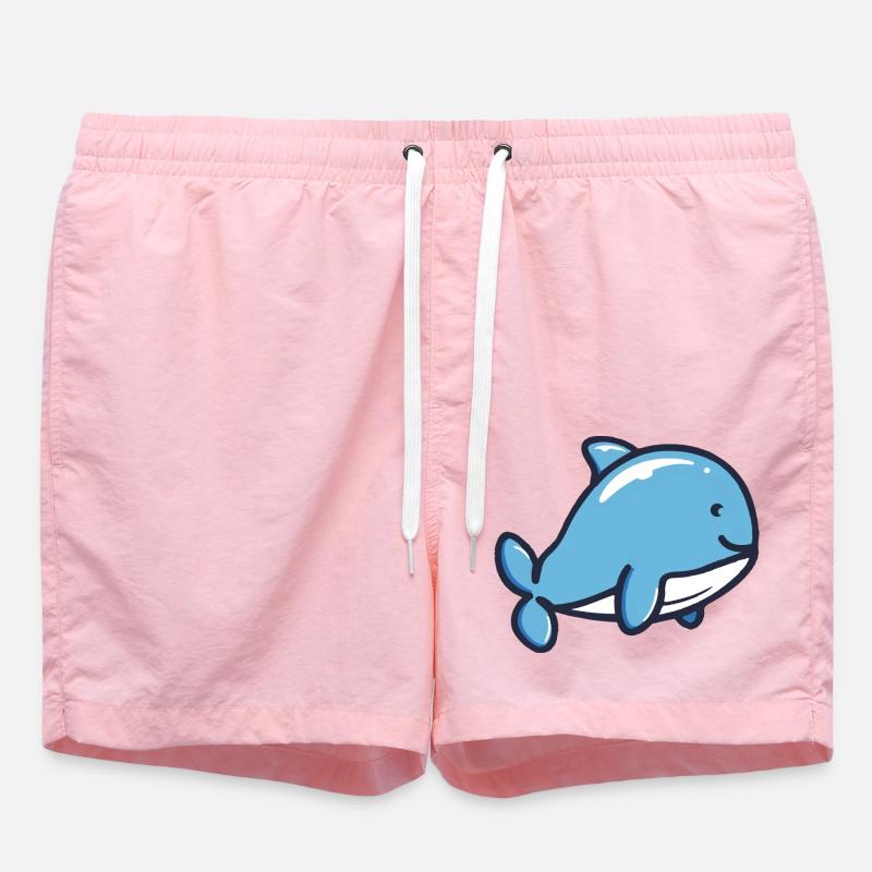 Bébé baleine - Short de bain - rose