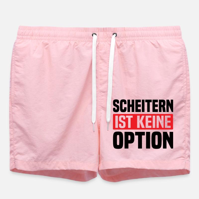 Scheitern ist keine Option - Badeshorts - Pink