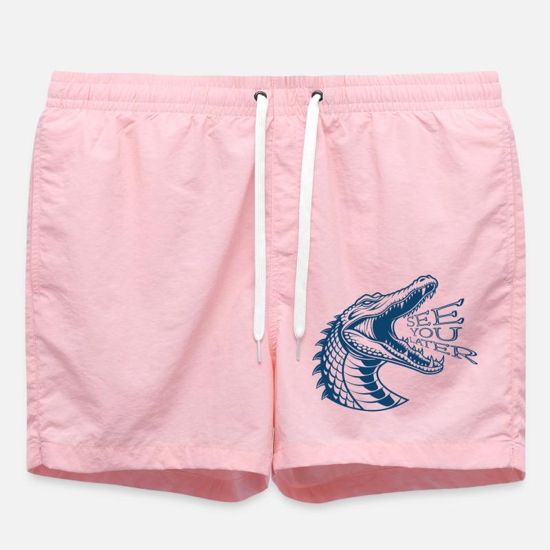 À plus tard - Short de bain - rose