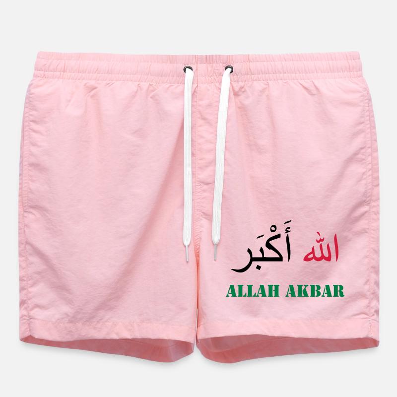 Allah Akbar - Short de bain - rose