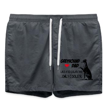 Greyhound Dad - Swim Trunks -  - Front