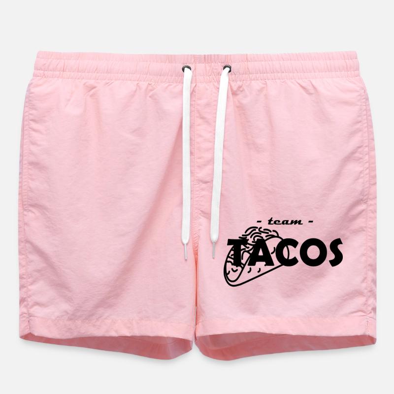 team tacos - Short de bain - rose