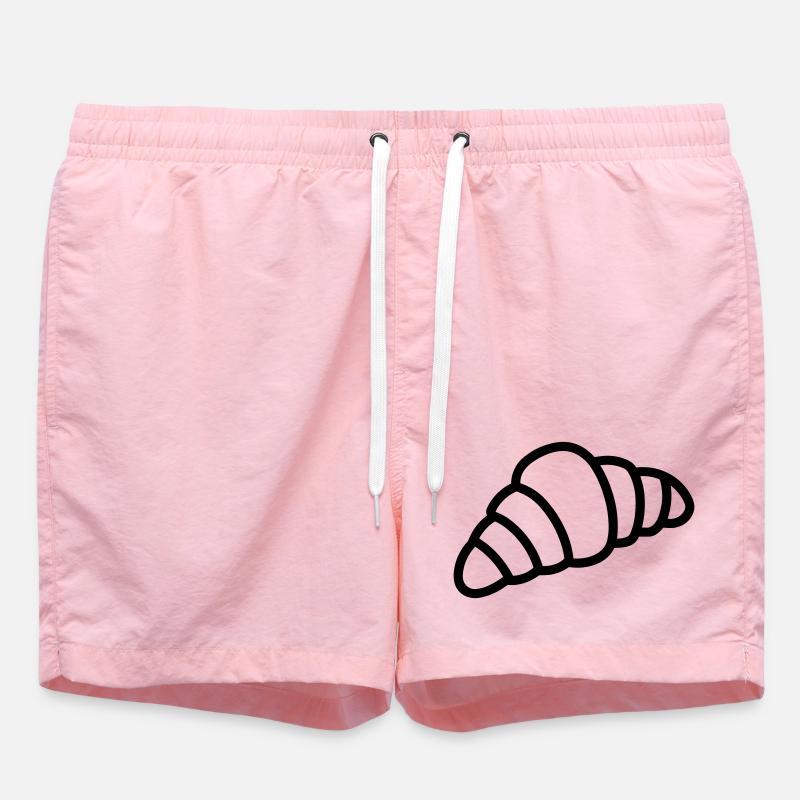 croissant - Short de bain - rose