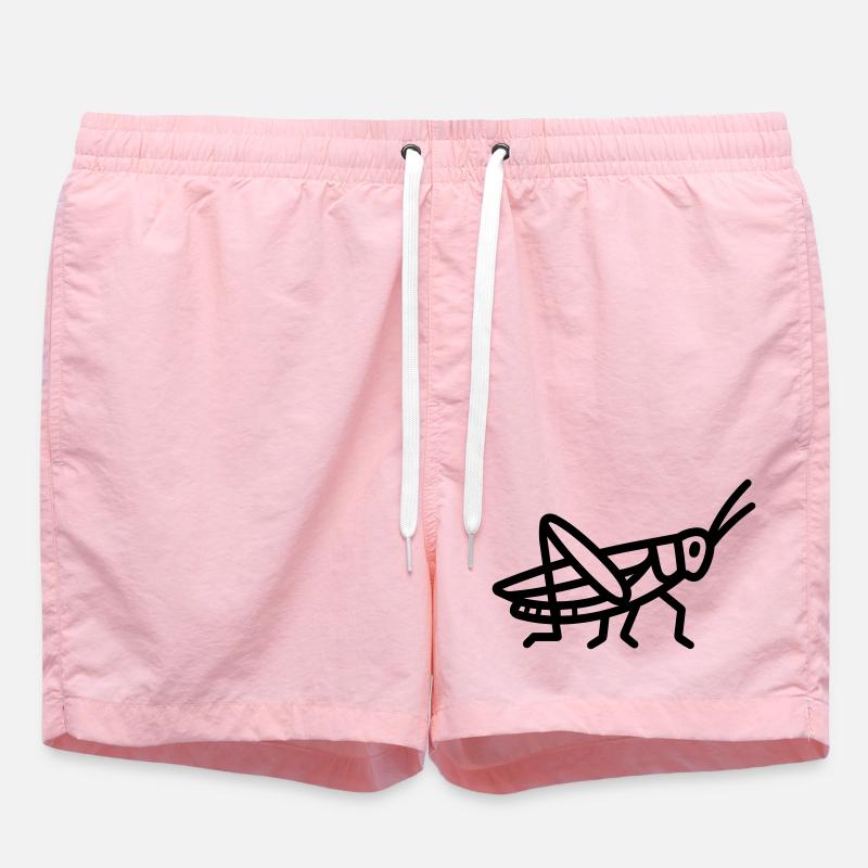 grasshopper - Swim Trunks - pink