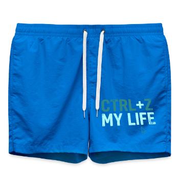 Developer Fun Hoodie, CTRL + Z My Life , Tasse - Badeshorts - Cobalt blue - Vorne