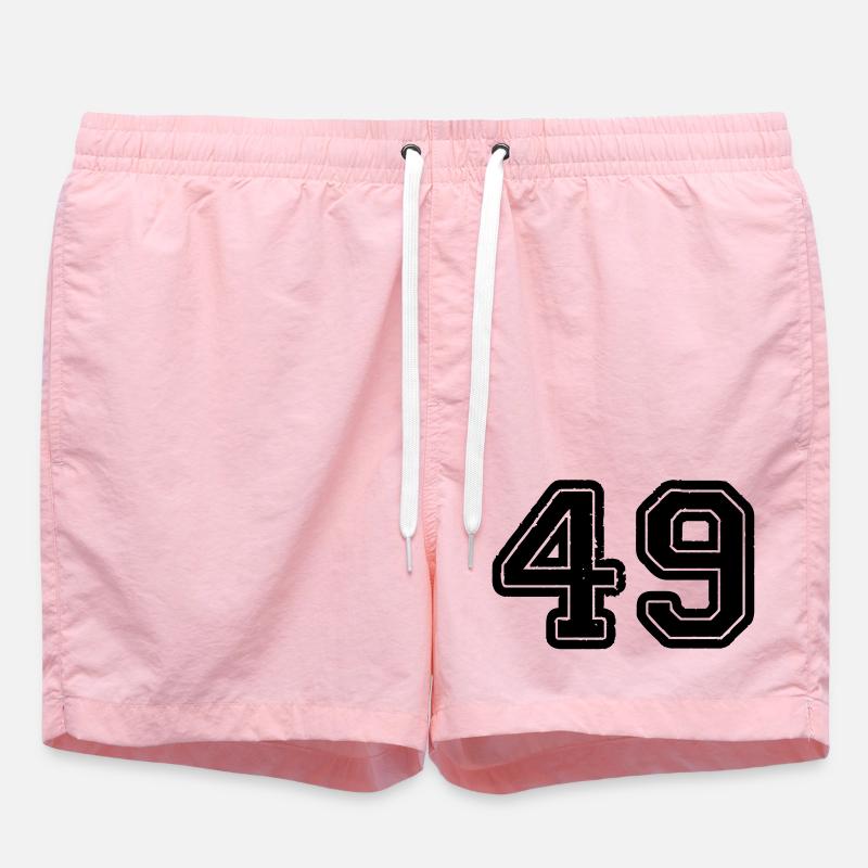 49 - Short de bain - rose