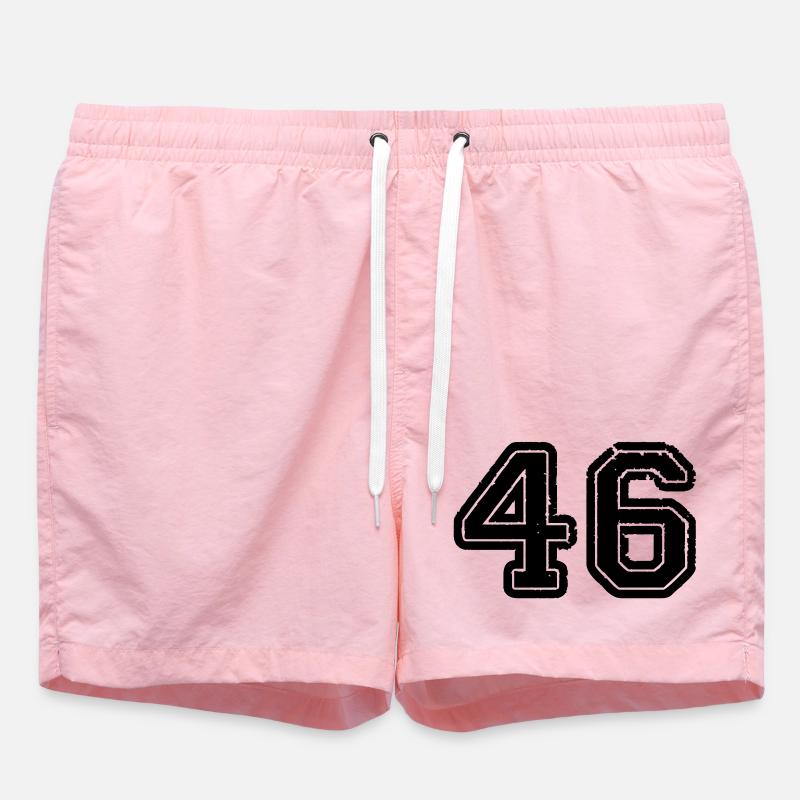 46 - Short de bain - rose