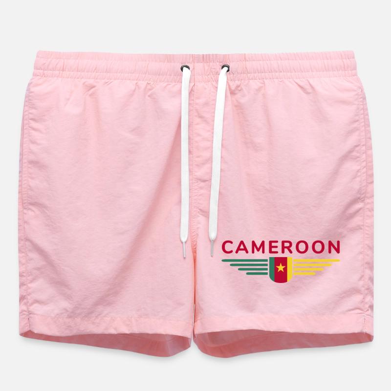 Cameroon Design – Pride and Diversity - Swim Trunks - pink