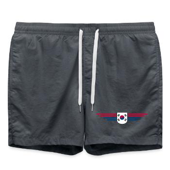 J’aime la Corée du Sud Design T-shirt Outfit - Short de bain -  - Devant