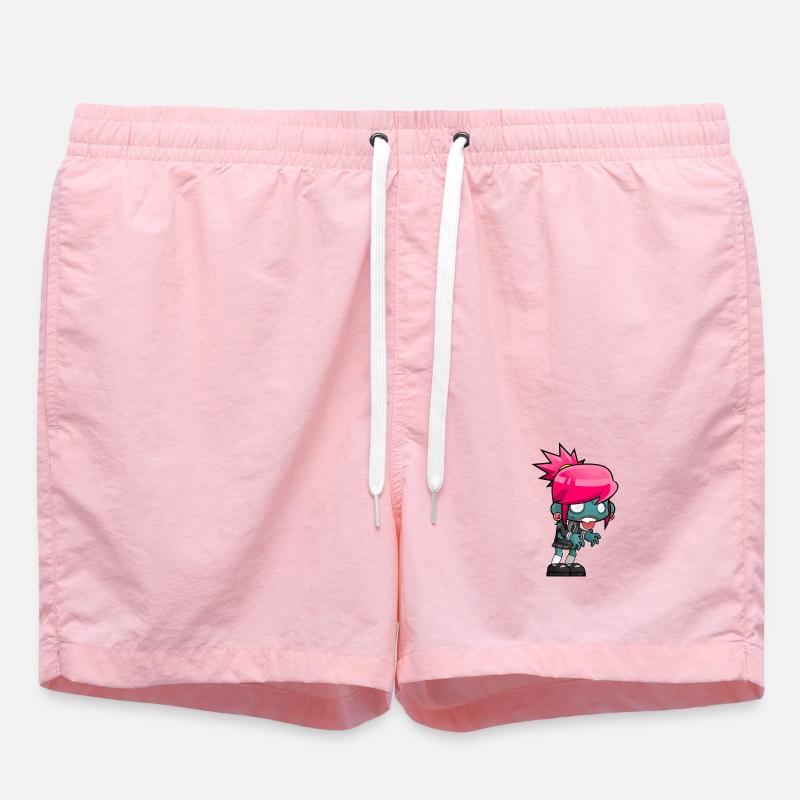 Zombie - Short de bain - rose