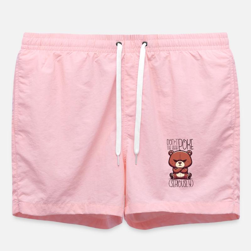 Teddy sérieux - Short de bain - rose
